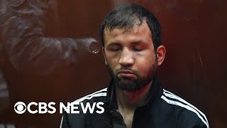 ISIS claims responsibility for Moscow attack suspects appear in court [upl. by Soirtemed]