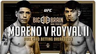 BB MMA 119  UFC Mexico  Moreno vs Royval II  BigSteve [upl. by Anelrahc409]