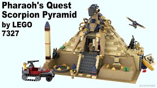 LEGO Pharaohs Quest  Scorpion Pyramid 7327 Review [upl. by Nairrod]