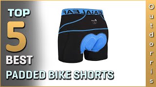 Top 5 Best Padded Bike Shorts Review in 2023 [upl. by Airun]