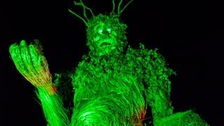 Green Man festival 2013 bizarre and beautiful in the Brecon Beacons [upl. by Nybbor832]