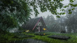 Bruit de Pluie pour Dormir Profondément et se Détendre  Bruit de Pluie avec Tonnerre  ASMR [upl. by Shore140]