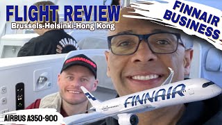 Finnair Business Class Review LUXURY TRAVEL You NEED to Experience A350900 Honest Review [upl. by Kciv865]