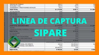 SIPARE CONSULTA TU LINEA DE CAPTURA —COMO CONSULTAR LA LINEA DE CAPTURA DEL SIPARE IMSS PAGO MENSUAL [upl. by Riaj]