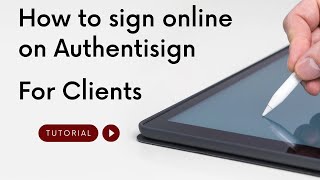 Authentisign amp zipForm [upl. by Bently]