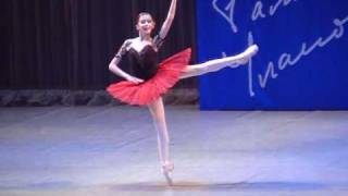 Kitri variation 13 years old Russian balletrina [upl. by Liddy869]