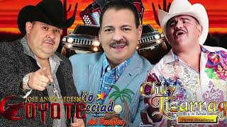 El Coyote Julio Preciado amp Chuy Lizárraga 💥 Puros Corridos Con Banda Para Pistear 💥 [upl. by Welles]