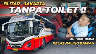 KUDU KUAT DAN SABAR NAIK BUS INI ‼️ Kasta Terendah Harapan Jaya Blitar Jakarta 1 [upl. by Rakel810]