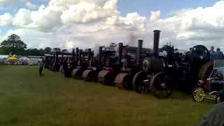 Whistle Blowing Session  Hollowell Steam amp Heavy Horse Show [upl. by Adnauq]