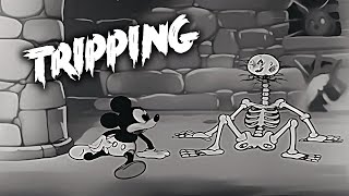 Art of Minimal Techno Cartoon Tripping 2024 Mickey in the Ghost Town by RTTWLR [upl. by Hukill]