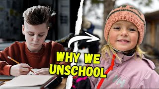 What Is Unschooling By Homeschooling Family [upl. by Rea708]