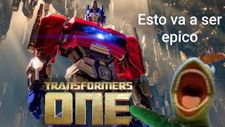 Expo juguetes y mucho más está en vivo reaccionando al 2do trailer de transformers one [upl. by Nohtiek854]