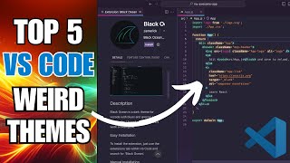 Top 5 Unique VS Code Themes You Need to Try [upl. by Neyr]