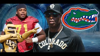 DEION SANDERS ONLY OPTION  GATORS NEW COMMIT NOT ENOUGH TO BEAT UCF  2 MOST WATCH GAMES [upl. by Ellennoj]