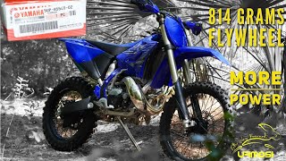 GYTR Flywheel Install and First ImpressionNew Style YZ250X [upl. by Vaclava]