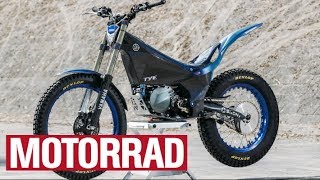 Yamaha TYE Elektrotrial Bike Concept [upl. by Yrrak]