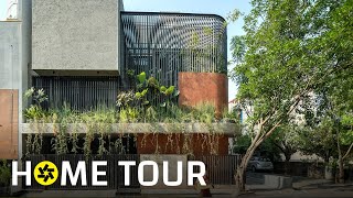 This 1400 sqft Compact Home in Bengaluru Has Ample Greenery Home Tour [upl. by Radbun]