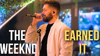 EARNED IT  THE WEEKND  Luke Silva Cover Live [upl. by Ordnajela]