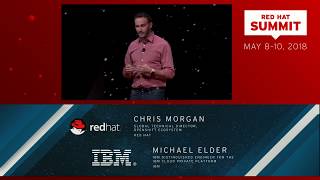 Matt Hicks at Red Hat Summit 2018 Strength of the partner ecosystem [upl. by Annovoj96]