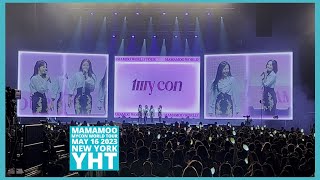 Mamamoo MyCon 4K Full Concert 51623 New York [upl. by Ameerak]