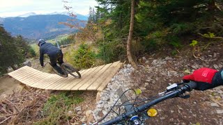 Late season riding Leysin Bikepark [upl. by Astera]