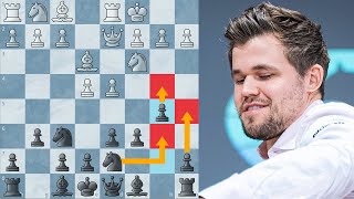 Magnus Carlsen Shows How to Play the Pirc Defense [upl. by Rufford955]