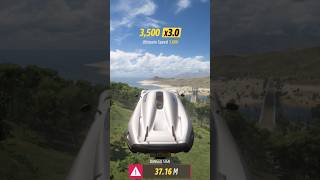 Perfect Jump by Regera koenigsegg shorts shortsviral viral gaming forzahorizon5 forza [upl. by Ecirtnahc]