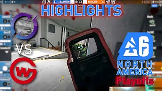 BEAULO IS BACK DarkZero vs Wildcard  HIGHLIGHTS  Playoffs  NAL 2023 Stage 2  R6 Esport [upl. by Dloreg]