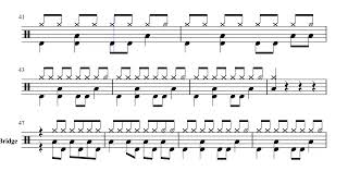 Teddy Picker – Arctic Monkeys drums transcription [upl. by Ardelle]