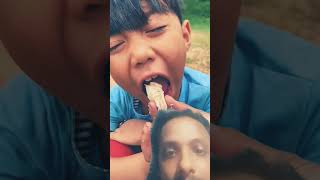 Fish Food🧐😲🤭 fishing fish mukbang food seafood bushcraft outdoors funny [upl. by Imarej164]