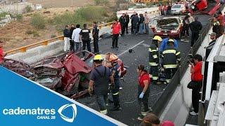 Choque en carretera CuautlaAmecameca deja tres heridos y un muerto [upl. by Komara330]