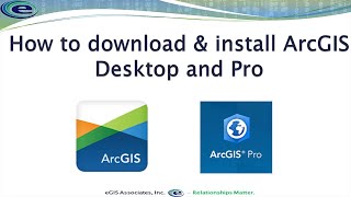 Downloading and Installing ArcGIS Pro and Desktop [upl. by Cormier]