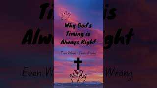 Ecclesiastes 311  Why God’s Timing is Always Right shorts bible prayer trust hope faith [upl. by Asserrac]