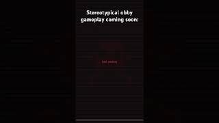 Stereotypical obby [upl. by Petrina]