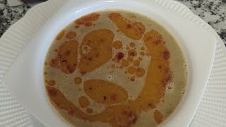 soupe de lentilles corail 👌😋🔥شربة عدس وصفة تركية🥰👌👏👏🇹🇷🇩🇿 [upl. by Marino]