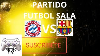 PARTIDO FUTBOL SALA  BAYERN MÚNICH VS FC BARCELONA 11082024 VOLTA PS4 [upl. by Cordelie]