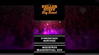 die KellerSteffBigBand rockt die VINCENTBACHMAINSTAGE auf dem MPBF 2019 [upl. by Saphra]