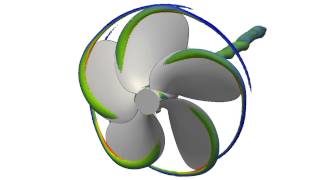 CFD Simulation of a Propellor using OpenFOAM by TotalSim [upl. by Aenej]