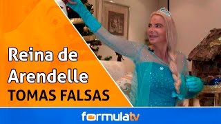 Tomas falsas del mensaje de Navidad de Elsa de quotFronzequot [upl. by Lotty]