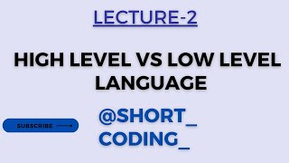 HighLevel vs LowLevel Programming Languages Explained  A Beginners Guide [upl. by Eniala215]