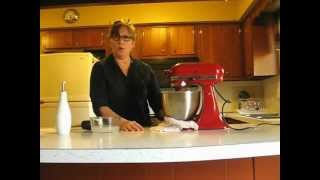 How to release a stuck KitchenAid mixing bowl modelKSM95ER [upl. by Noissap]