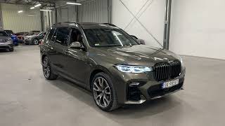 BMW X7 M50i xDrive V8 530 KM 2021 Monitory Noktowizor Executive Drive Pro Wideoprezentacja [upl. by Yrrad490]