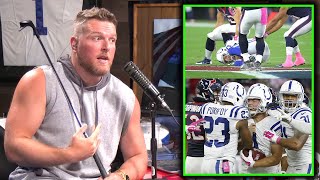 Pat McAfee Breaks Down His Onside Kick To Himself [upl. by Filberto]