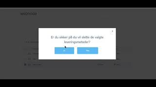 Webnode 8 leveringsmetoder og kortbetaling  Find link i beskrivelse til GRATIS oprettelse [upl. by Eppillihp]
