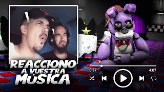 QUÉ POCA VERGÜENZA 😮  REACCIONO a VUESTRA MÚSICA con mi hermano [upl. by Opportina706]