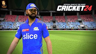 Cricket 24 IPL Gameplay Mumbai Indians vs Lucknow Super Giants In HARDEST Difficulty  RtxVivek [upl. by Rramo]