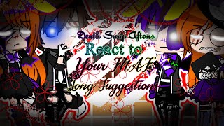 Death Swap Aftons react to Your FNAF Song Suggestions  Part 3  ORIGINAL [upl. by Eanrahs]