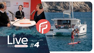 Owners of the new Isla 40 the first miles on board  Fountaine Pajot Webcasts [upl. by Fee]