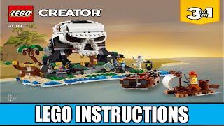 LEGO Instructions  Creator  31109  Pirate Ship Book 2 [upl. by Yeaton]