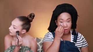 Makeup with PatrickStarrr  Maddie Ziegler [upl. by Zinah]